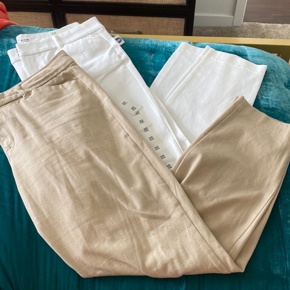 Old navy pixie pants bundle (size 10)